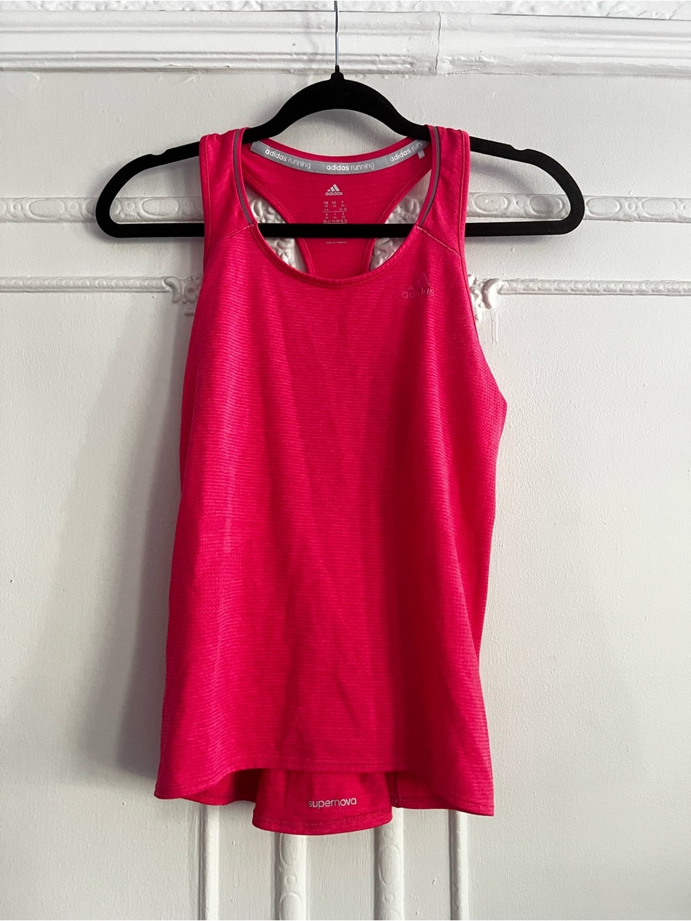 adidas Hot Pink Racerback Training Tank